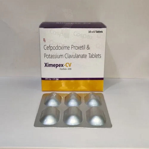 Ximepex-CV Cefpodoxime Proxetil And Potassium Clavulanate Antibiotic Tablet