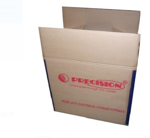 8 X 5 X 7 Inches Rectangular Cardboard Printed Corrugated Boxes