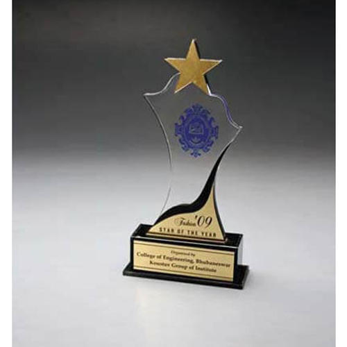 Acrylic Star Award Trophy - Color: Various Colors