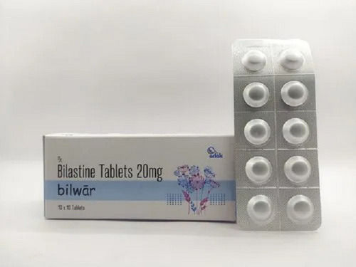 Bilwar Bilastine 20 MG Antihistamine Tablets, 10x10 Alu Alu