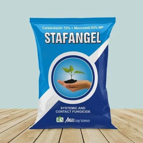 Carbendazim 12 Mancozeb 63 Wp Fungicide (STAFANGEL) With Packaging Size 100 gm - 1 Kg