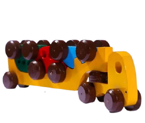 Eco Friendly Strong Wooden Material 480 Gram Handmade Toy Trucks For Kids