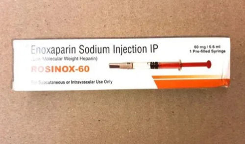 Enoxaparin Injection 60 Mg, 1 Pre-Filled Syringe