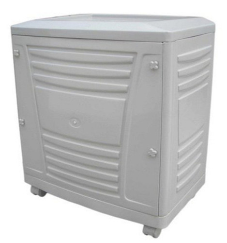 Inverter Battery Trolley - Plastic, 50-100 Kg Loading Capacity, Cream Color | Suitable for Residential and Commercial Use, Four Wheel Design