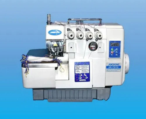 JAGKING Semi Automatic 5 Thread Overlock Machine With Direct Drive Technology