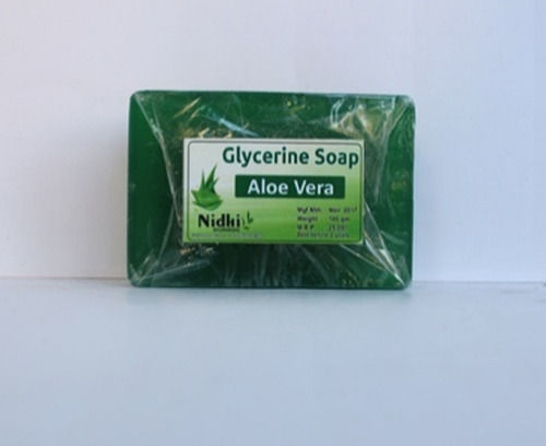 Non Medicated Herbal Aloe Vera Glycerin Soap For Soomth and Soft Skin