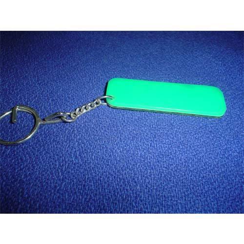 Plain Acrylic Key Chains With Attractive Design And Rectangular Shape