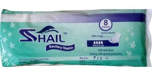 Quick Absorb Soft and Clean Shail Sanitary Napkin Pads