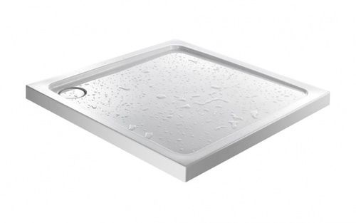 Square Shape 900 X 900 mm Dimension Size Acrylic Shower Tray 