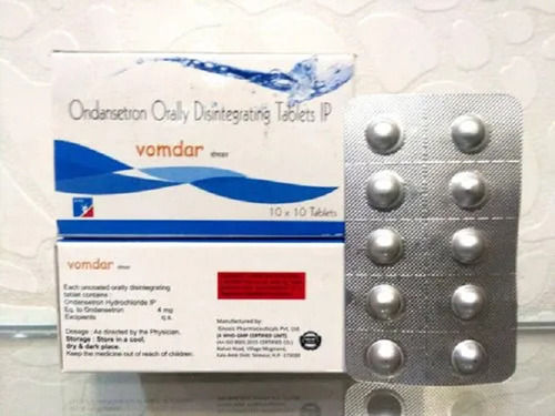 Vomdar Ondansetron 4 MG Orally Disintegrating Tablets, 10x10 Alu Alu