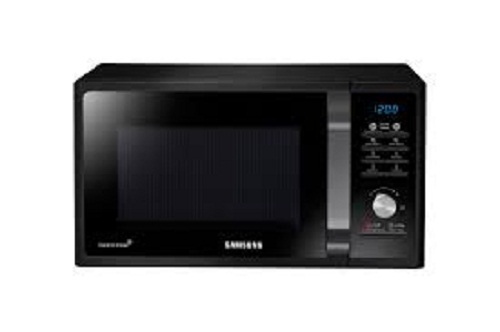 450 वॉट और 220 वोल्टेज स्टेनलेस स्टील बॉडी टच की-पैड के साथ माइक्रोवेव ओवन की क्षमता: 20 लीटर/दिन