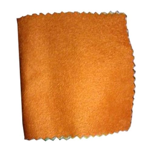 Orange 5X5 Inches Plain Light Weight Polyester Lens Cleaning Cloth