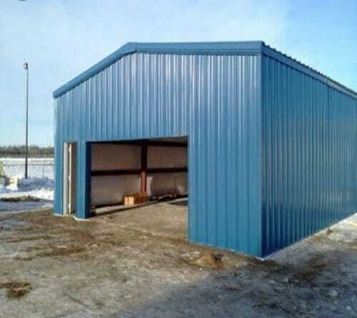 Color Coated And Attractive Design Industrial Shed Fabrication