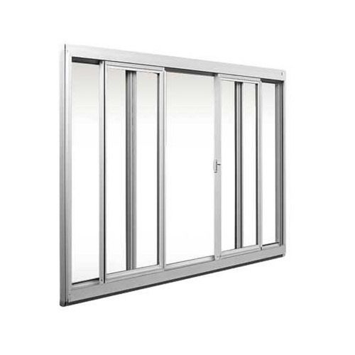 Sliver Corrosion Resistant Non Toxic Aluminum Alloy Stylish Sliding Window For Home