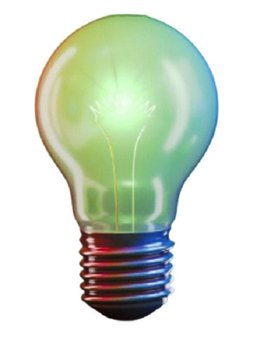 Household And Commercial Lighting Glass Made Incandescent Light Bulb