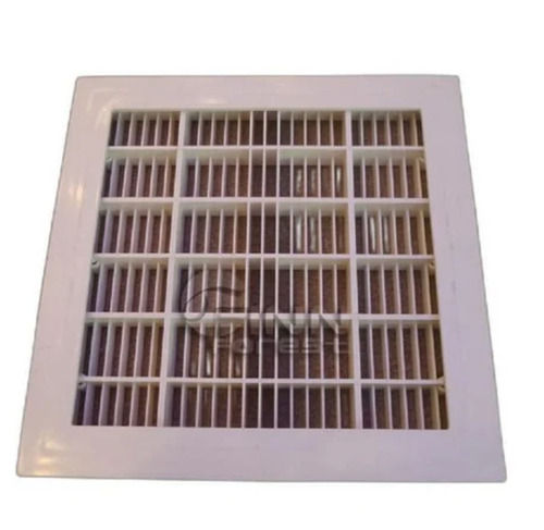 White Less Rigid Sturdy Square Shaped Abs Plastic Square Pool Drain For Cleaning