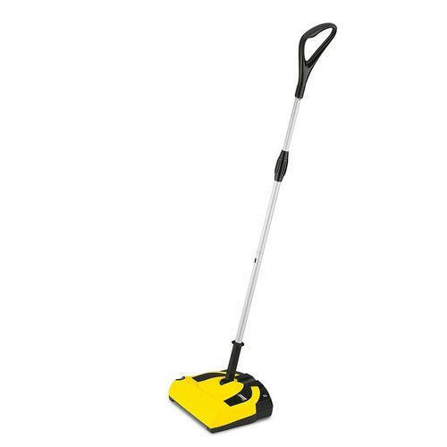 Manual 110-220 Voltage Yellow with Grey 1.5  Meter Floor Sweep Machine