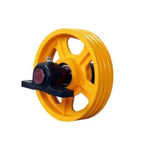 Round Long Lasting Strong Mild Steel Diverter Pulley Elevator For Passenger Loading Load Capacity: 1 Tonne