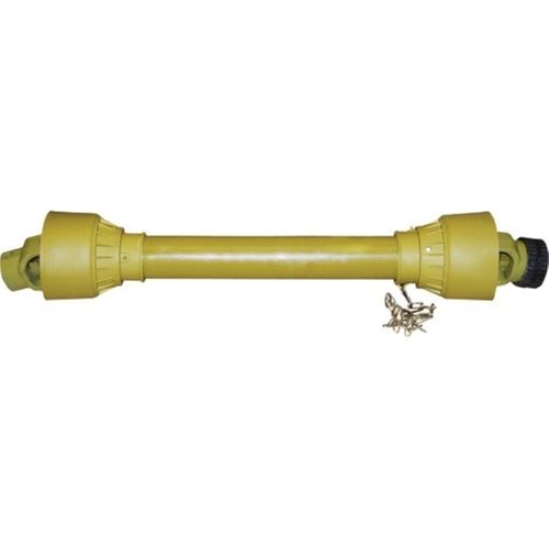 Yellow Steel Grade Gear Texture Powder Coated Pto Shafts 