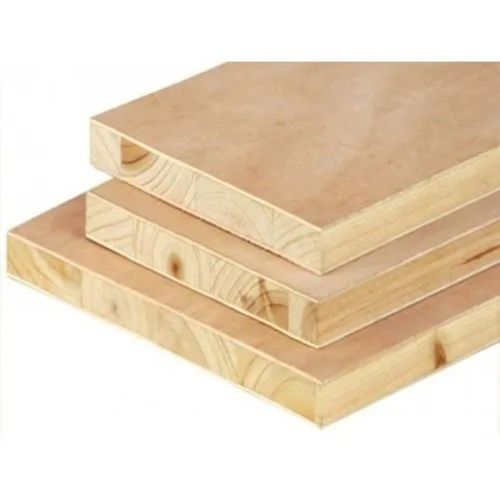 Strong Screw Holding Environmental Friendly Wear Resistant Pine Wooden Block Board