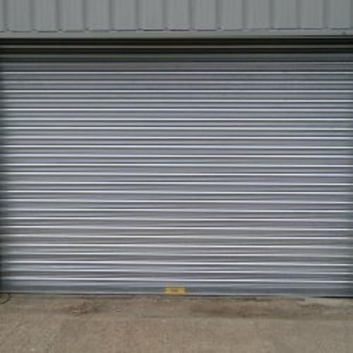 Silver Vertical Opening Galvanized Anti Corrosive Highly Efficient Stainless Steel Shutter