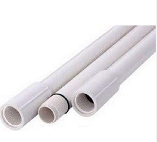 2 Mm Thickness Round Shape Seamless Water Supply Pvc Column Pipes 