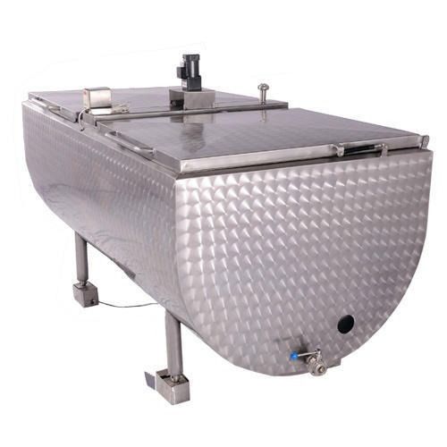 240 Voltage 1000 Liter Capacity 304 Grade Stainless Steel Bulk Milk Cooler