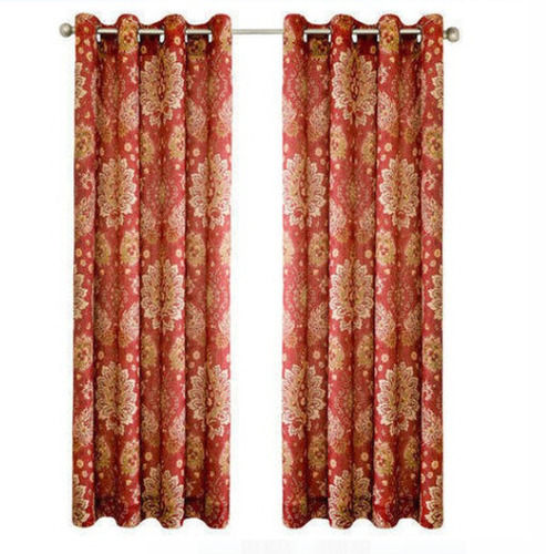 6 Feet 100 Gsm Printed Rectangular Cotton Decorative Door Curtains 
