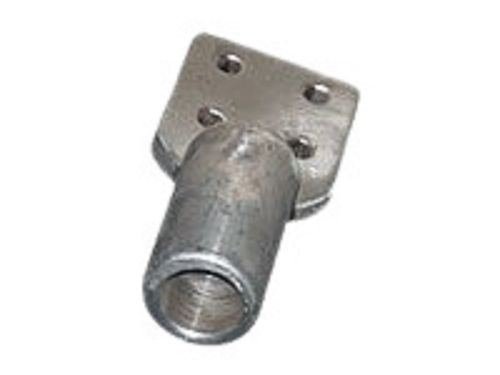 Silver Galvanized Surface Round Corrosion-Resistant Aluminum Pad Clamp