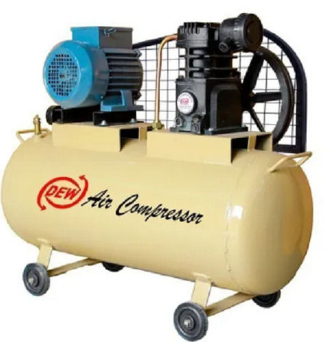 High Efficiency 12x32 Inch Size Crompton Motor 1 Hp Single Phase Air Compressor