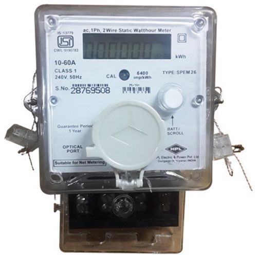 Highly Efficient Polycarbonate 4 Cells Manual Switch Solar Net Meters