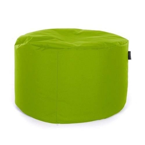 Modern Double Stitched Cylindrical Shaped Foot Stool Bean Bags