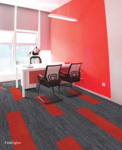 Water And Slip Resistant Extra Soft Plain Nylon Interior Carpet Tiles For Floor