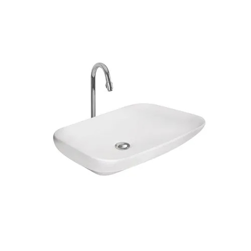 Ceramic White Table Top Wash Basin (20X15 Inch) - Color: Any Color