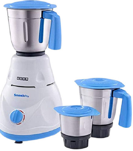 Free Stand 500 Watt High Speed Electrical Usha Mixer Grinder With 3 Stainless Steel Jars
