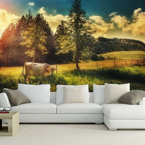 Paraffin Wax Modern Easy-To-Clean Digital Printed Pvc Waterproof 3D Wallpaper For Wall Decoration