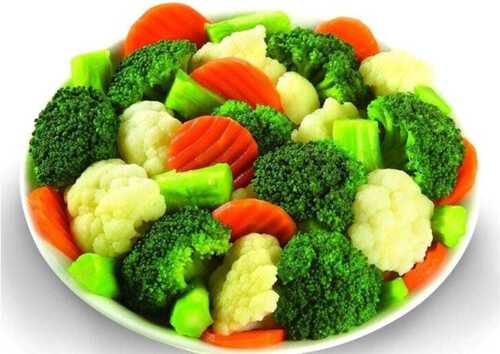 Natural Frozen Cut Mix Vegetables, Organic And Healthy