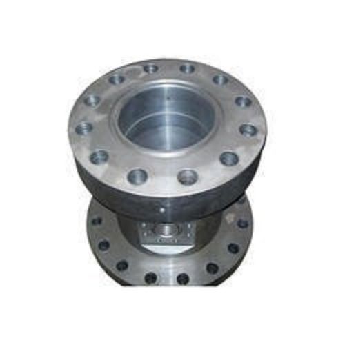 Round Plain Galvanized Surface Spheroidal Graphite Iron Casting For Industrial Use