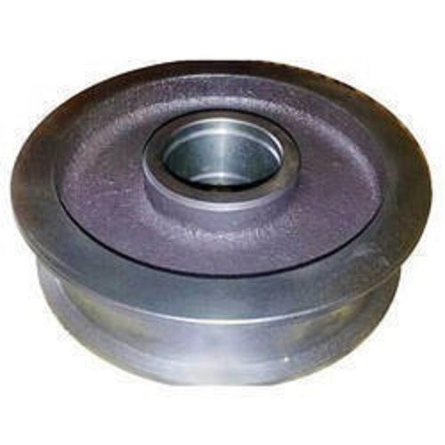 Round Strong Rust Proof Powder Coated Industrial Cast Iron Pulley Casting Application: Machinery