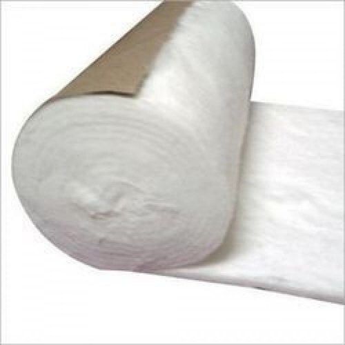 A Grade White Oval Shape 100 Percent Cotton Wool Rolls Lightweight Easy To Use