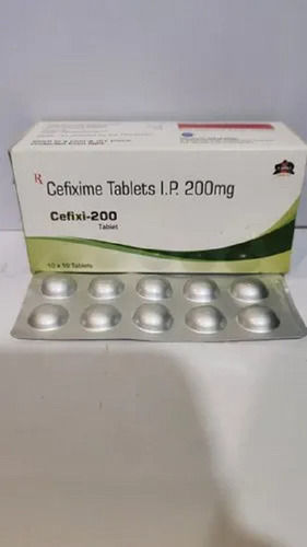 Cefixi-200 Cefixime 200 MG Antibotic Tablets, 10x10 Alu Alu