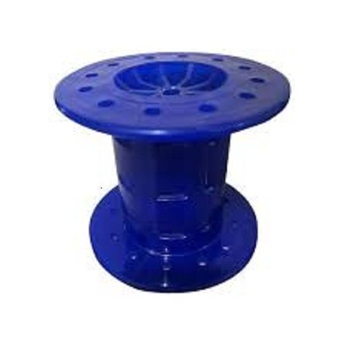 Dark Blue 4 Inch Length Round Shape Medium Size Plastic Reel For Industrial Use