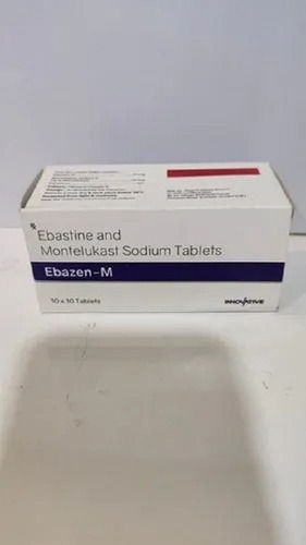 Ebazen-m Ebastine And Montelukast Sodium Tablet, 10x10 Blister