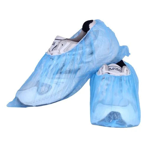 Washable Free Size Plain Disposable Pp Shoe Cover For Hospital And Laboratory Use