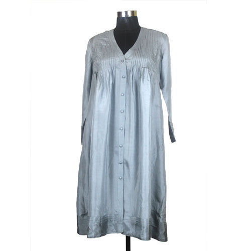 Ladies Full Sleeves And Long Length Stylish Dress For Casual Wear