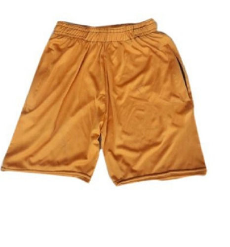 Men Plain Dyed Pure Cotton Skin Friendly Regular Fit Sports Wear Shorts 