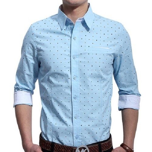 Mens Printed Full Sleeve Casual Wear Breathable Cotton Shirts Grade: First Class