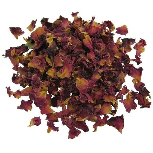 Organic Red Rose Petals, 2-8 % Moisture, 1-5 Kg Packaging Size