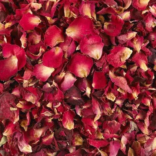 Red Rose Petal Without Vase For Decoration, Moisture: 6-8 %