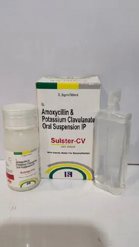 Sulster-cv Amoxycillin And Potassium Clavulanate Antibiotic Oral Suspension